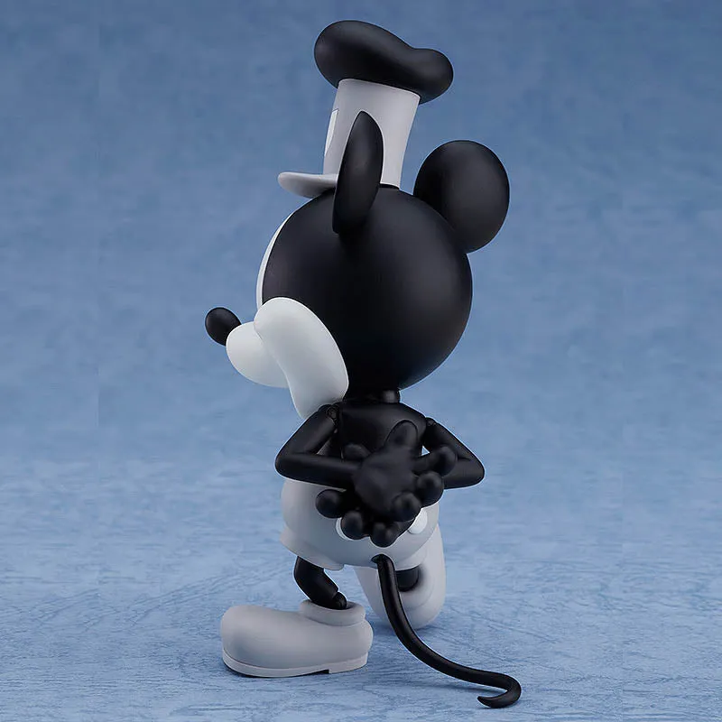 1010a Nendoroid Mickey Mouse Figure: 1928 Ver. (Black & White) - Steamboat Willie