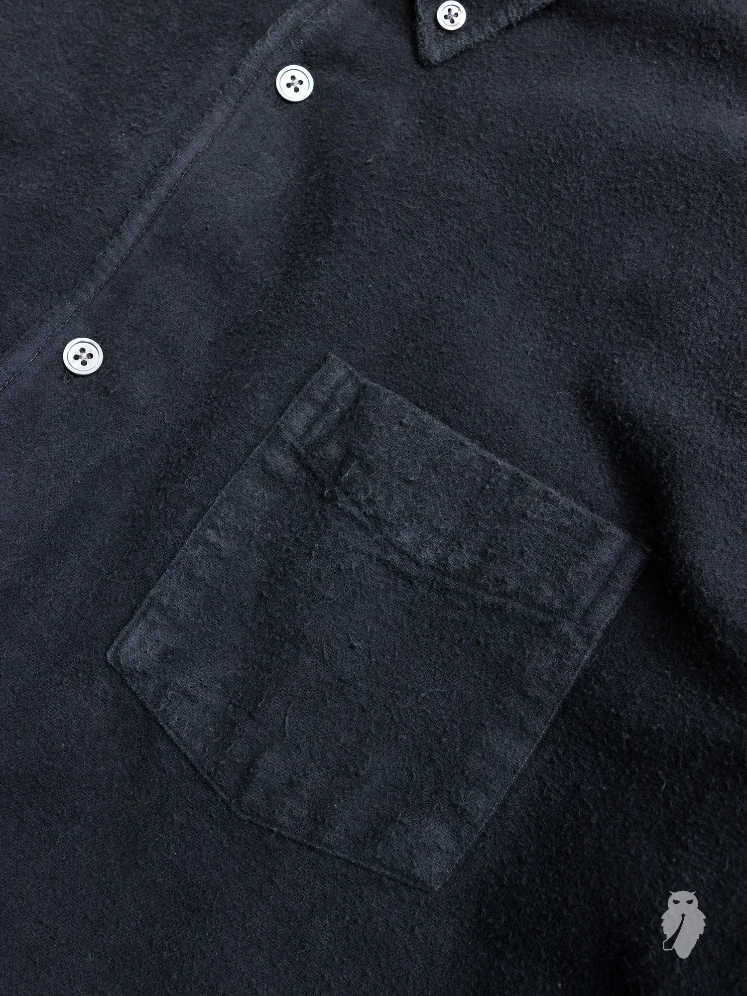 1950s Ultimate Flannel in Mudd Black