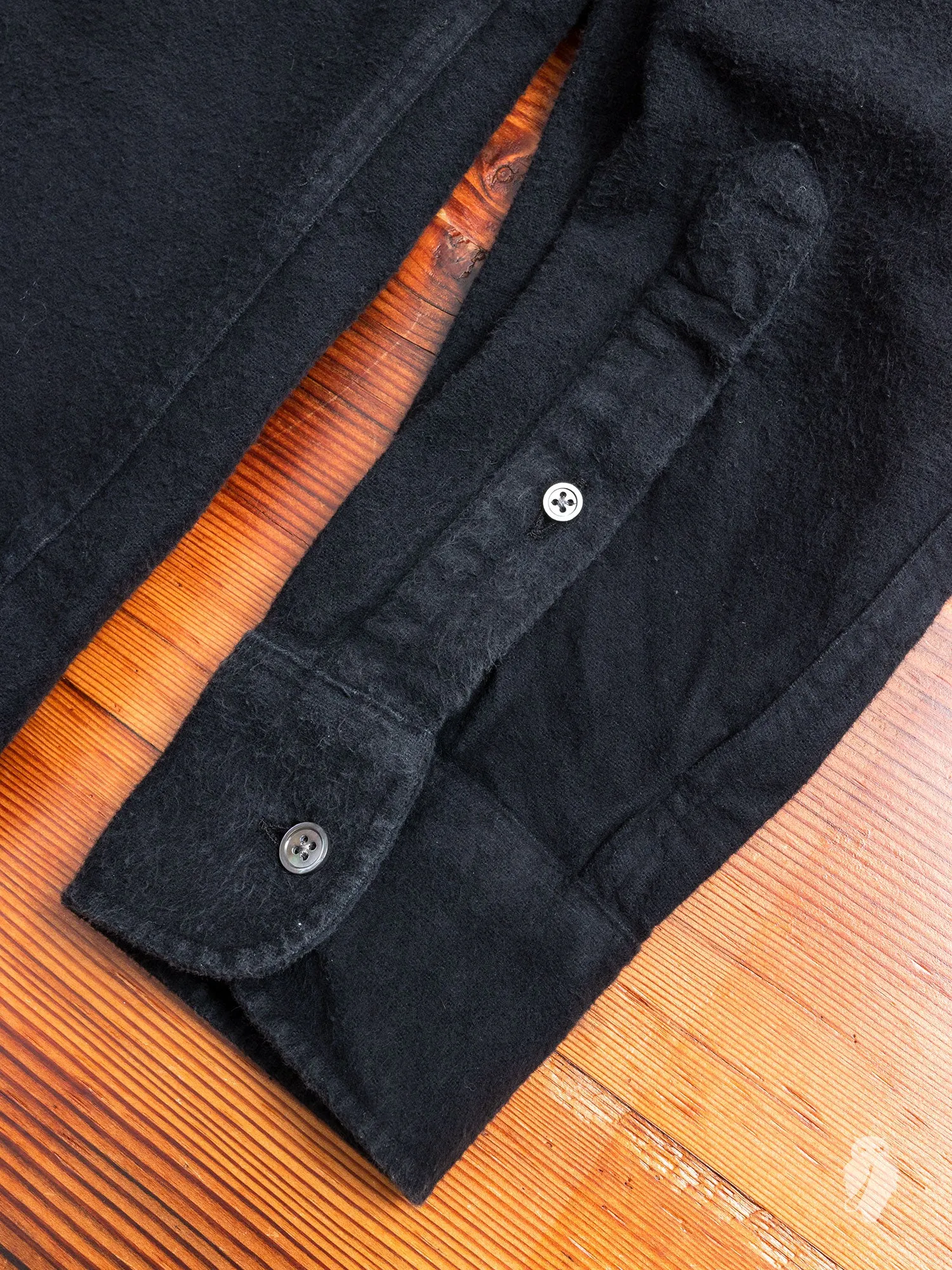 1950s Ultimate Flannel in Mudd Black