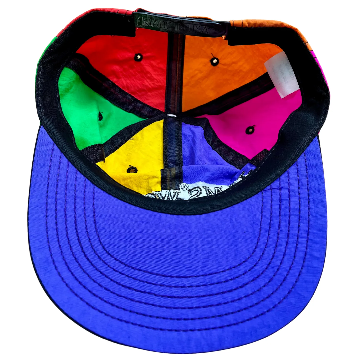 1989 JAMS WORLD Color Block Nylon Cap