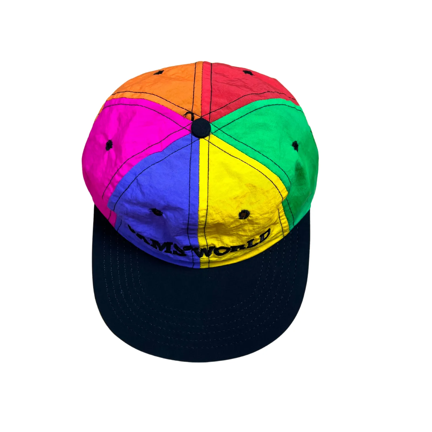 1989 JAMS WORLD Color Block Nylon Cap