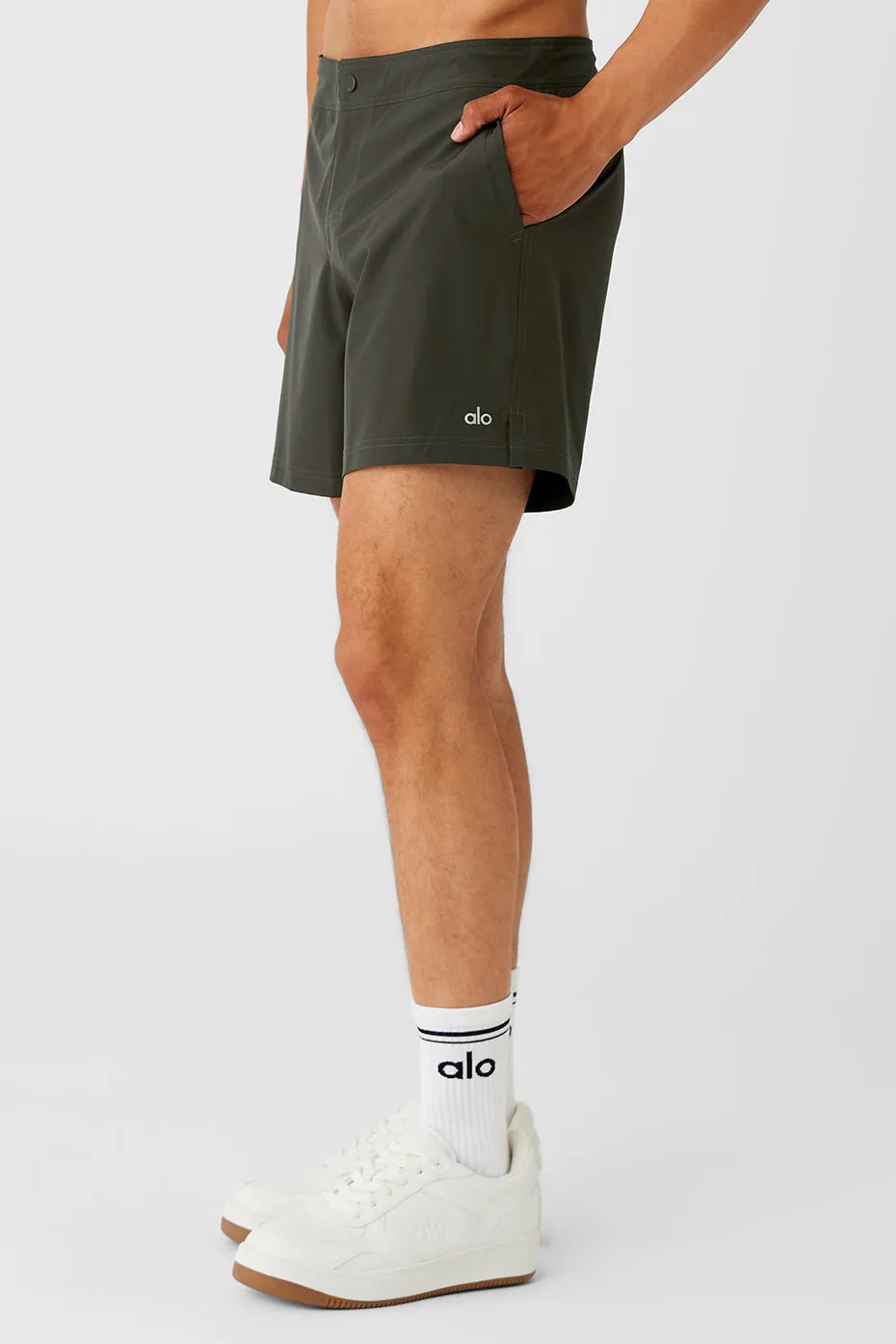 7'' Sport Short - Stealth Green