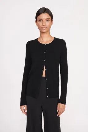 ADAN CASHMERE CARDIGAN | BLACK