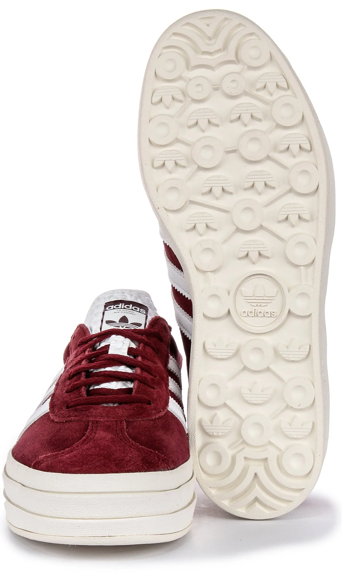 Adidas Gazelle Bold W In Burgundy For Women