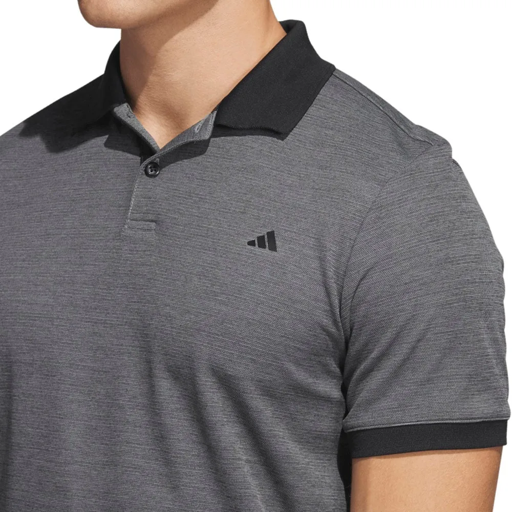 adidas No Show Polo Shirt - Black