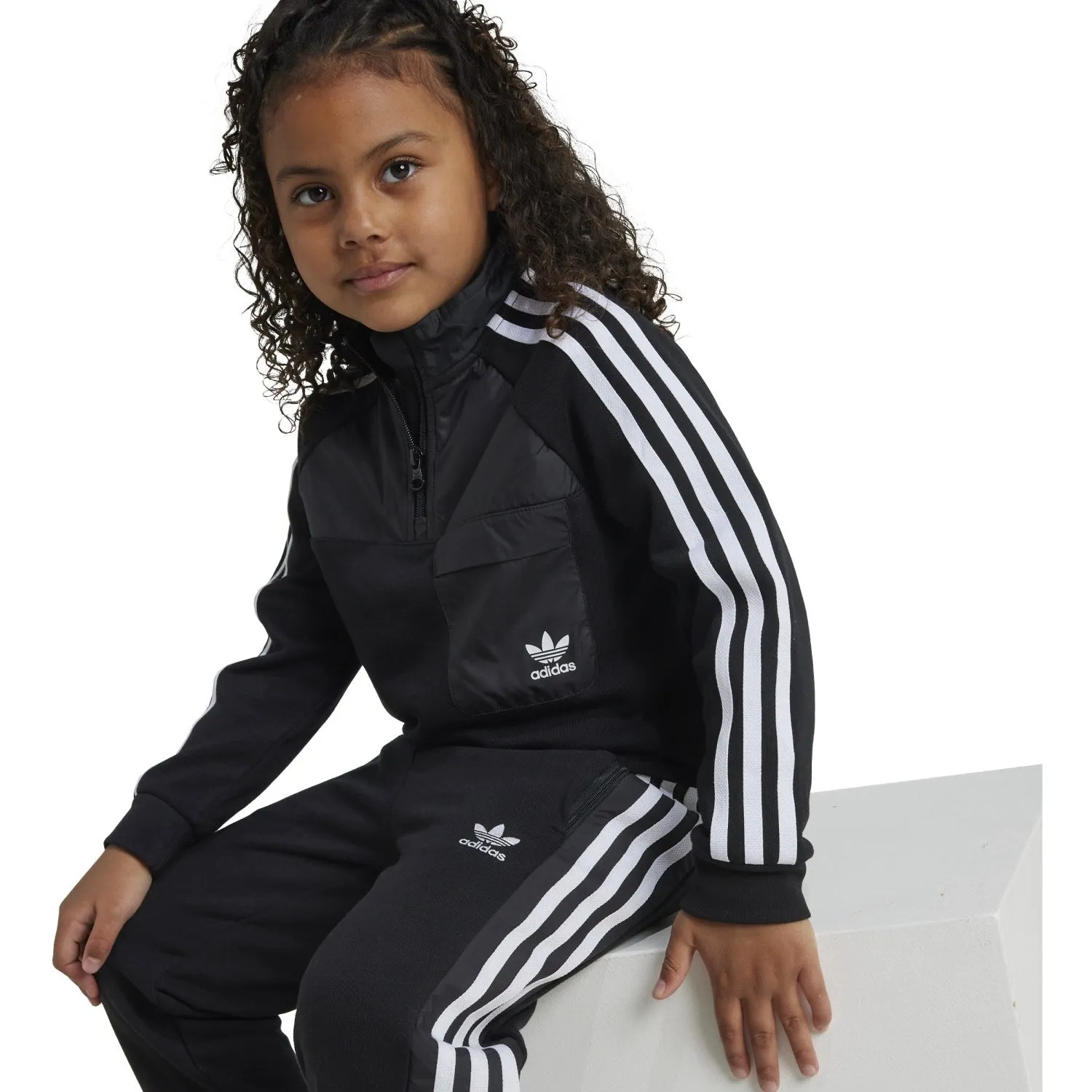 adidas Originals Black Crew Sweatsæt