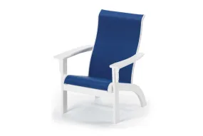 Adirondack MGP Sling Chat Height Arm Chair By Telescope Casual