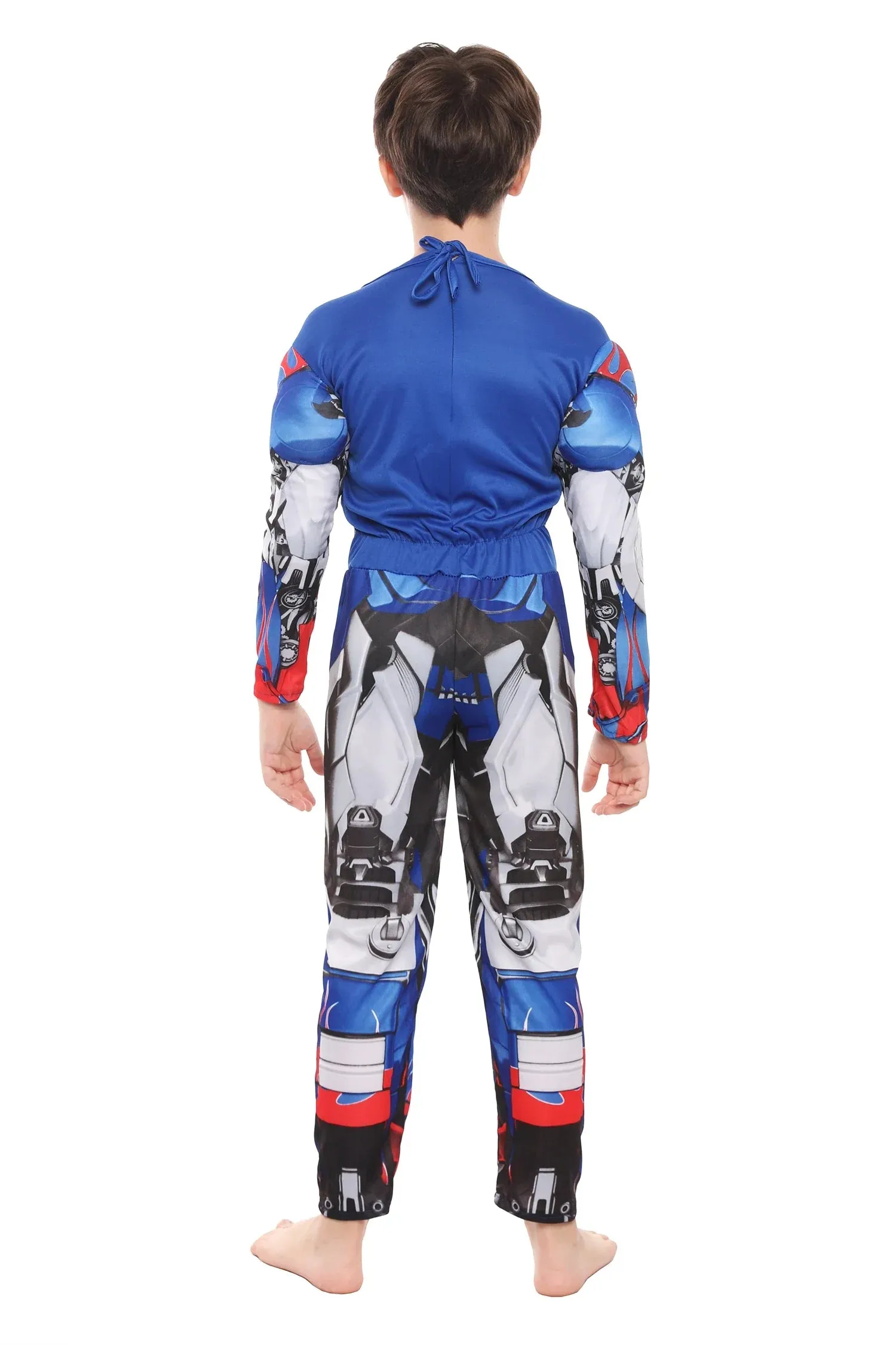 Adorable Kids Optimus Prime Muscle Costume Superhero Kid Costume