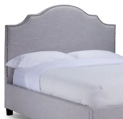 Alana King Headboard - Light Grey