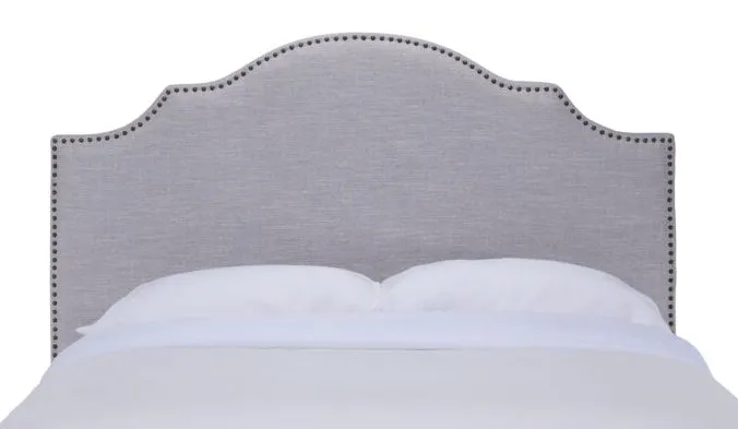 Alana King Headboard - Light Grey