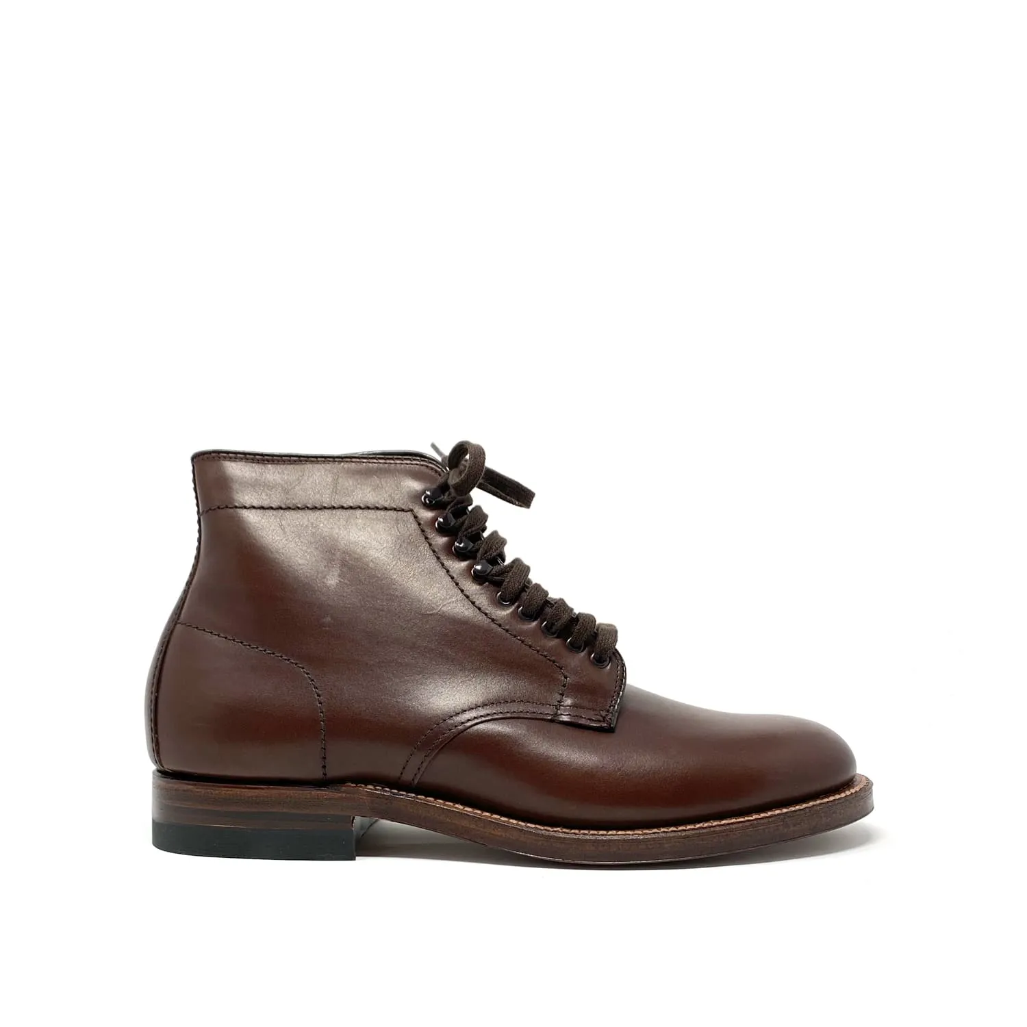 Alden x Snake Oil Provisions "Blinder" Boot Brown Calfskin