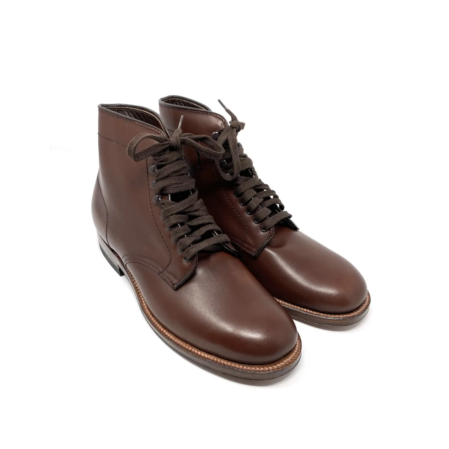 Alden x Snake Oil Provisions "Blinder" Boot Brown Calfskin