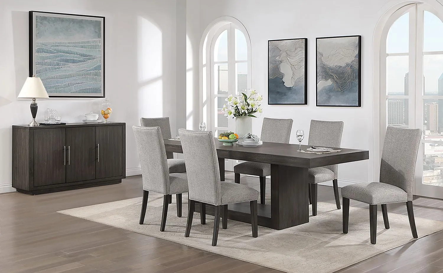 Alora Extendable Dining Table - Espresso