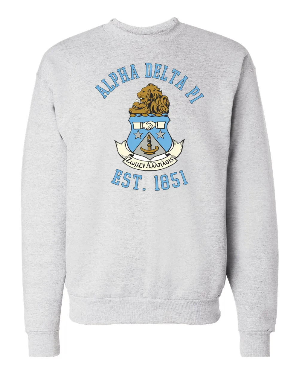 Alpha Delta Pi Crest Crewneck