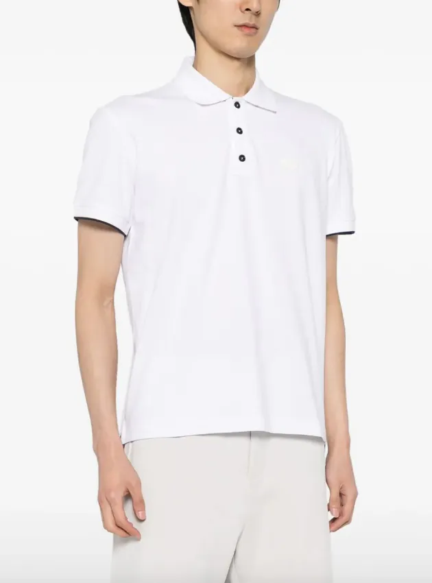 Alpha Tauri JUNX polo shirt in white