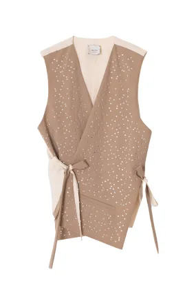 Alysi Polo Gilet - Sand