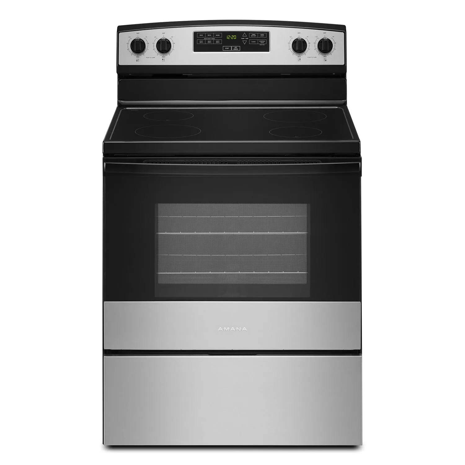 Amana Stainless Steel Range (4.80 Cu Ft) - YAER6303MMS