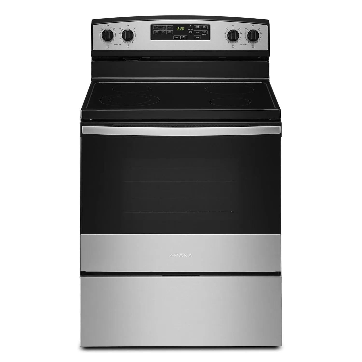 Amana Stainless Steel Range (4.80 Cu Ft) - YAER6603SMS