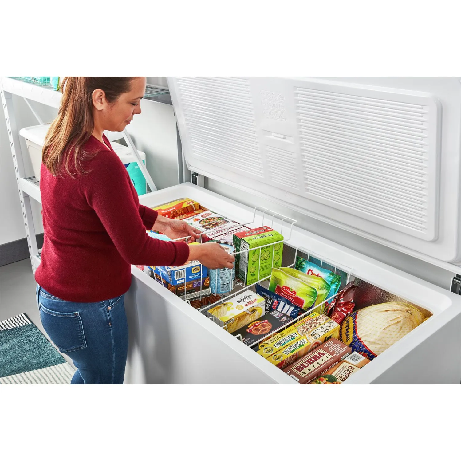 Amana White Chest Freezer (16.00 Cu Ft) - AZC5216LW