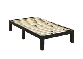 Amira Twin Platform Bed - Black