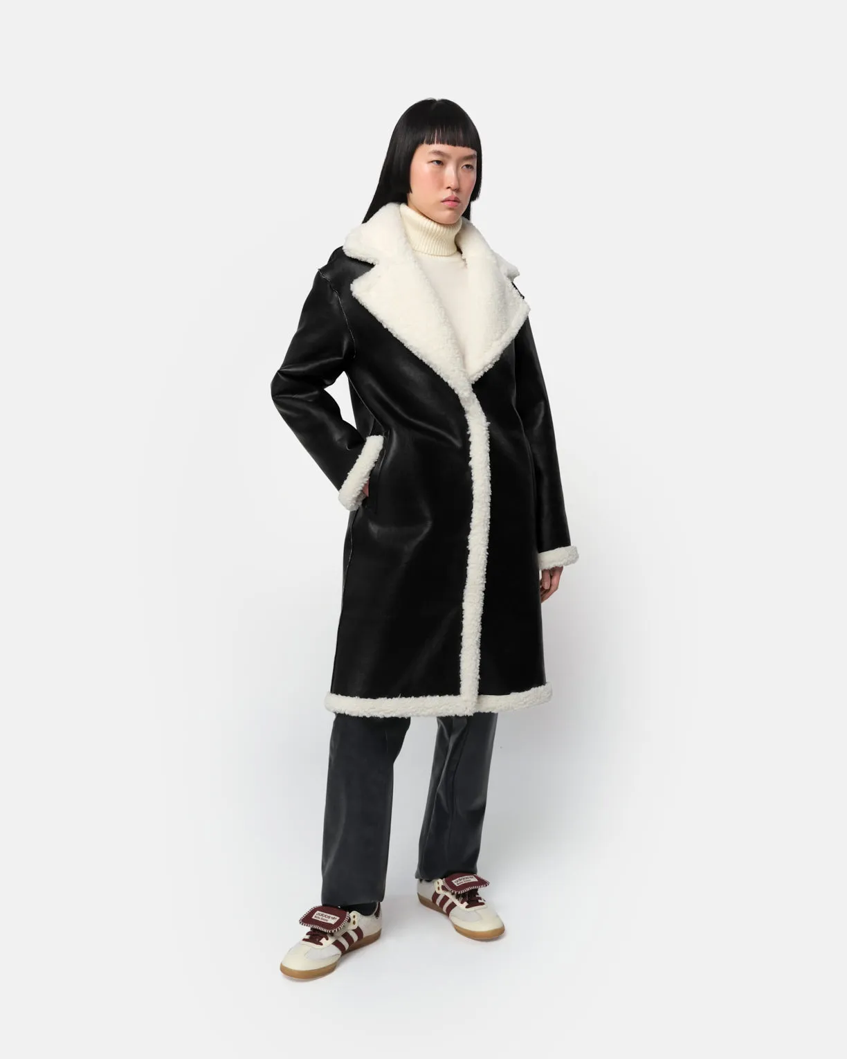 Anei Coat Blanc