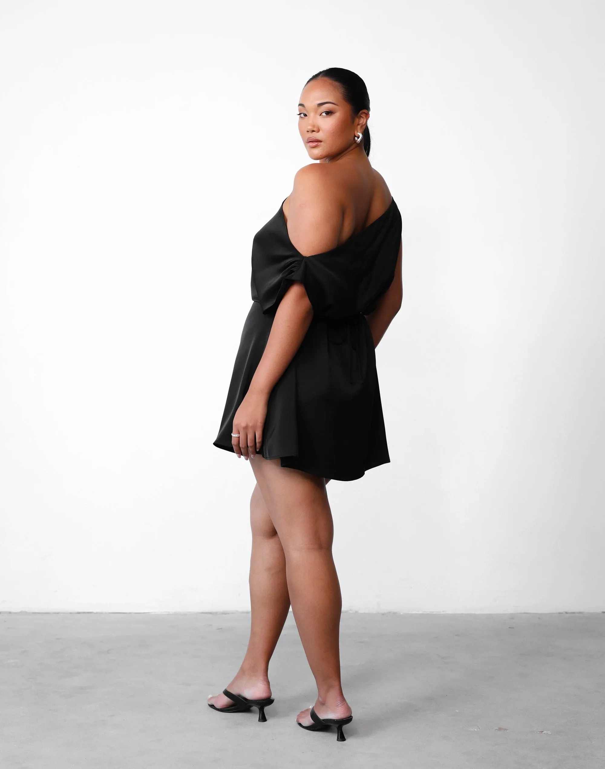 Angel Mini Dress (Black)