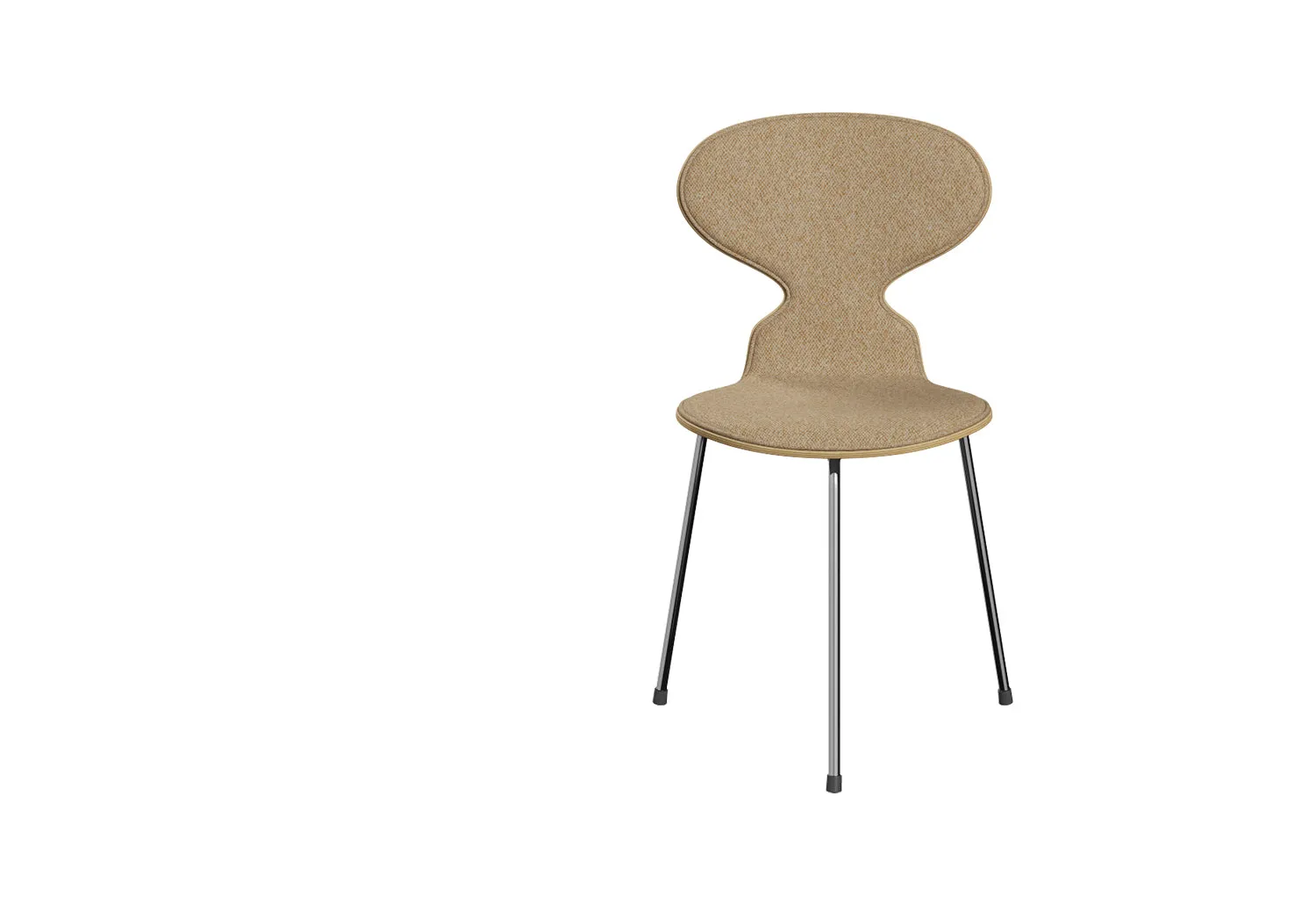 Ant Chair, 3 Legs, Front Upholstered