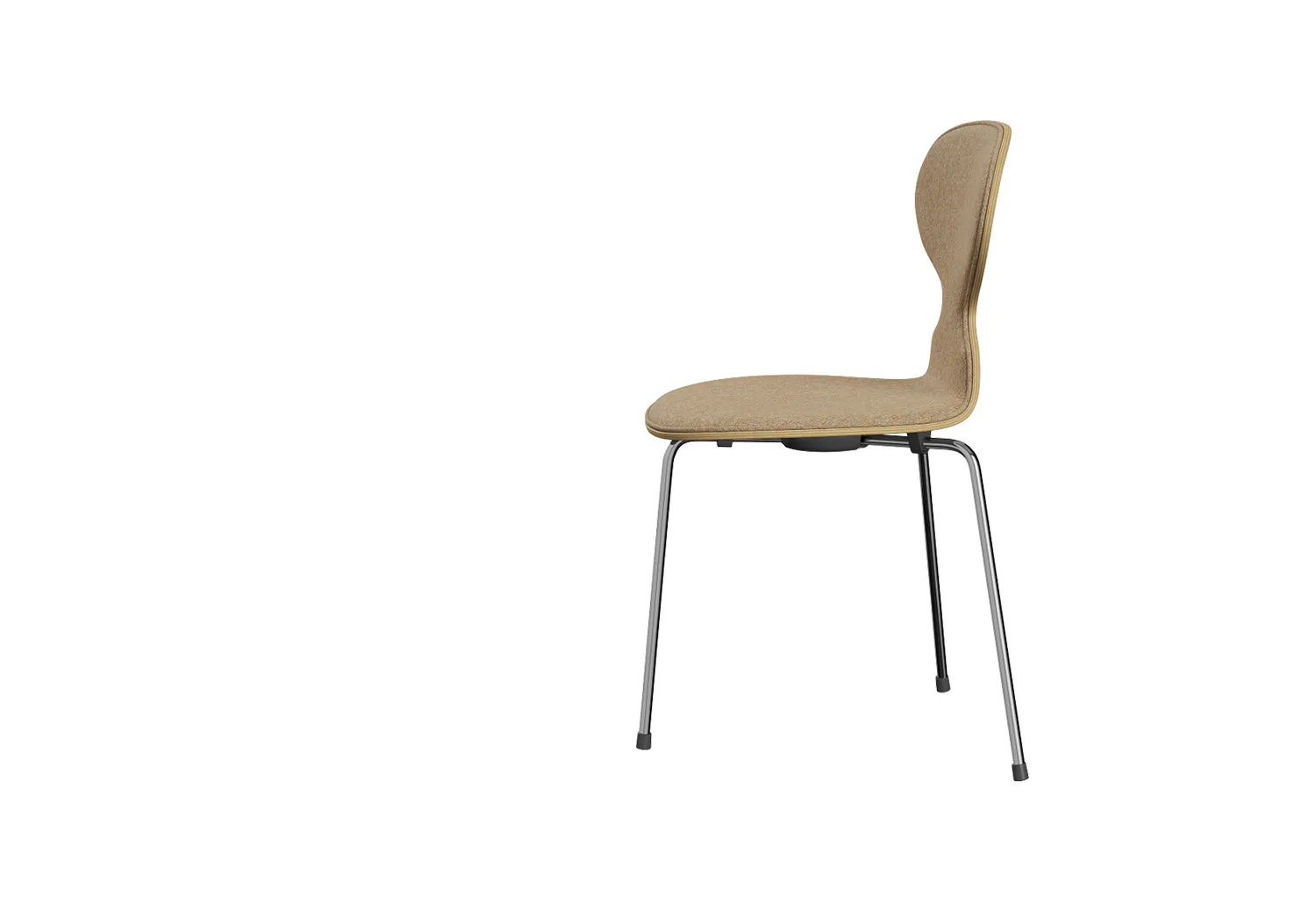 Ant Chair, 3 Legs, Front Upholstered