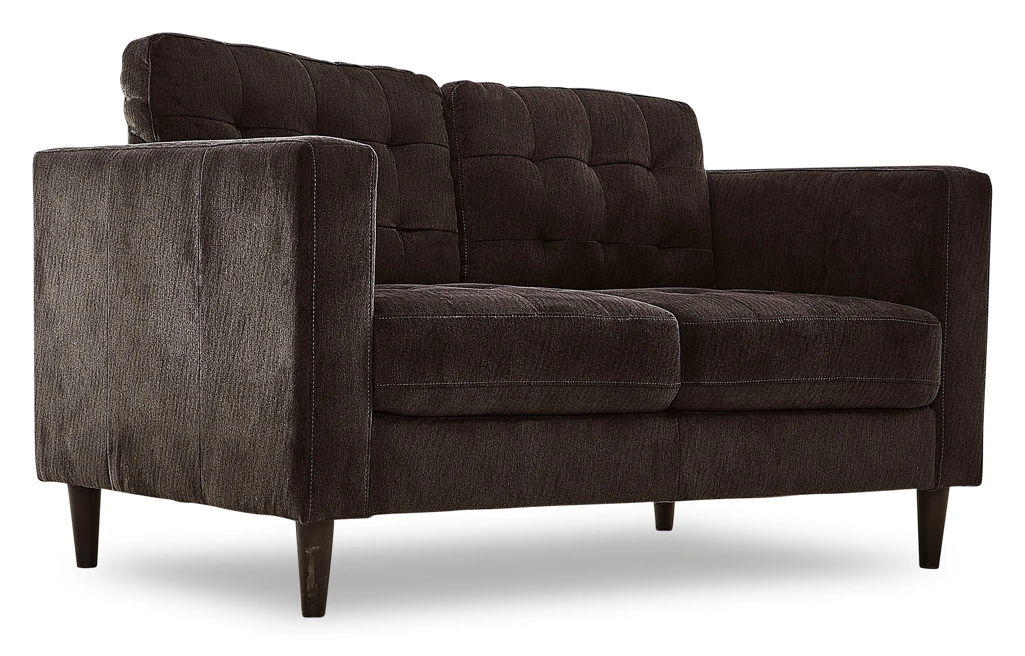 Anthena Loveseat - Dark Chocolate