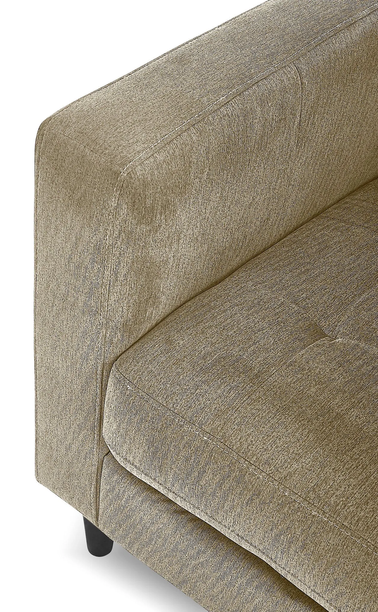 Anthena Sofa and Loveseat Set - Taupe