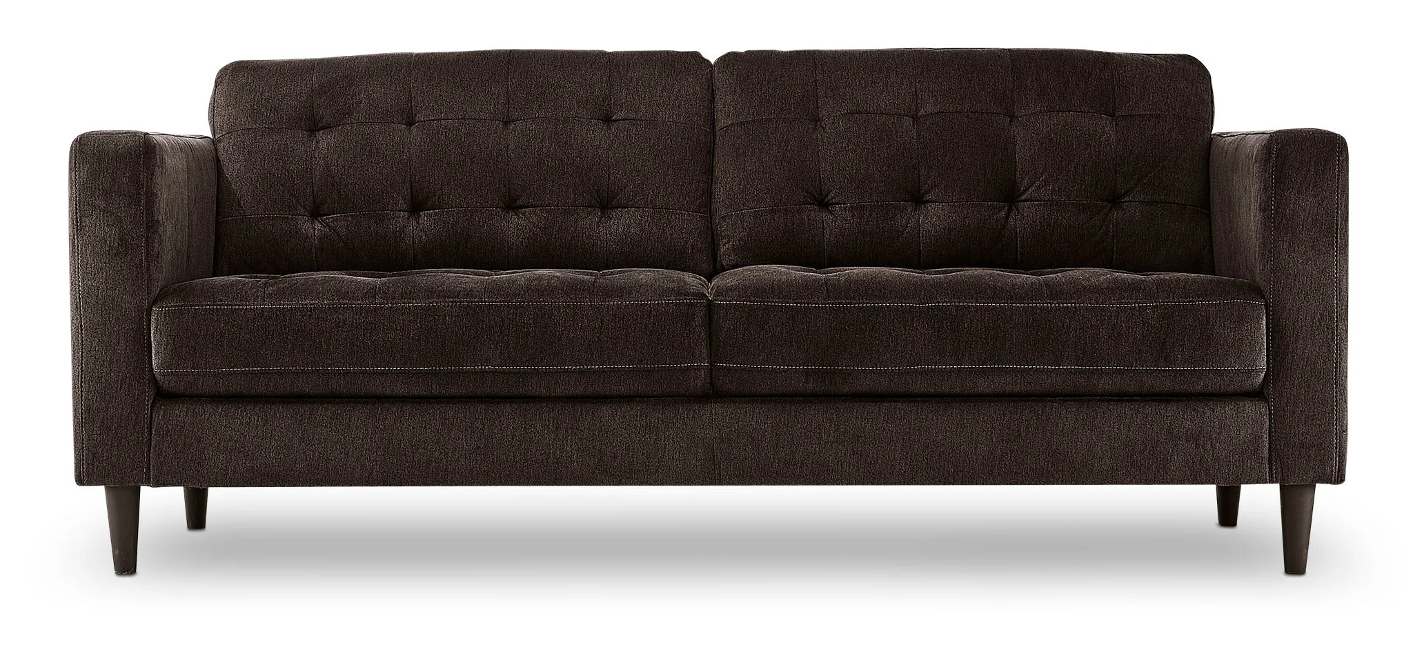 Anthena Sofa, Loveseat and Chair Set - Dark Chocolate