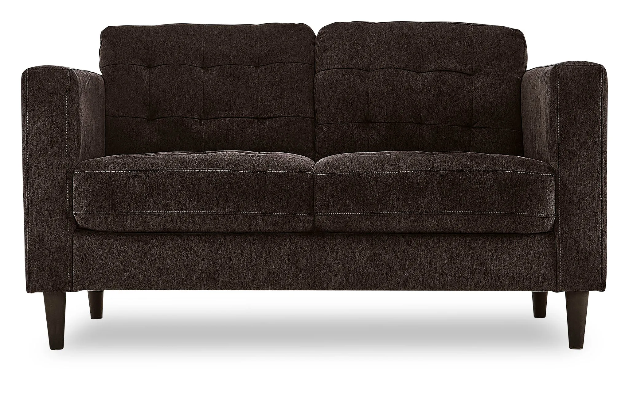 Anthena Sofa, Loveseat and Chair Set - Dark Chocolate