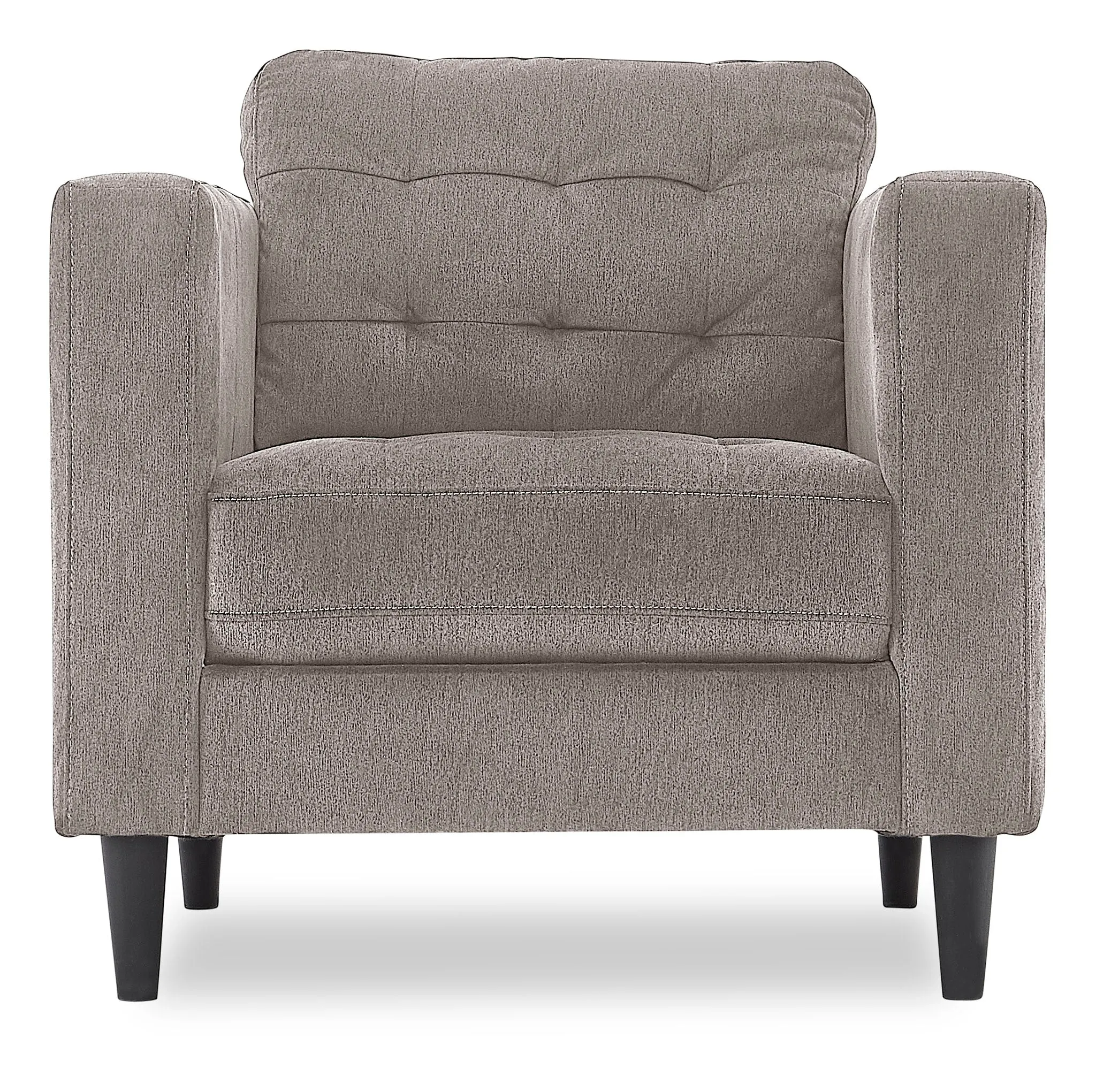 Anthena Sofa, Loveseat and Chair Set - Light Grey