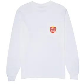 Anti-Hero Bottle Cap Long Sleeve T-Shirt - White/Multi Color