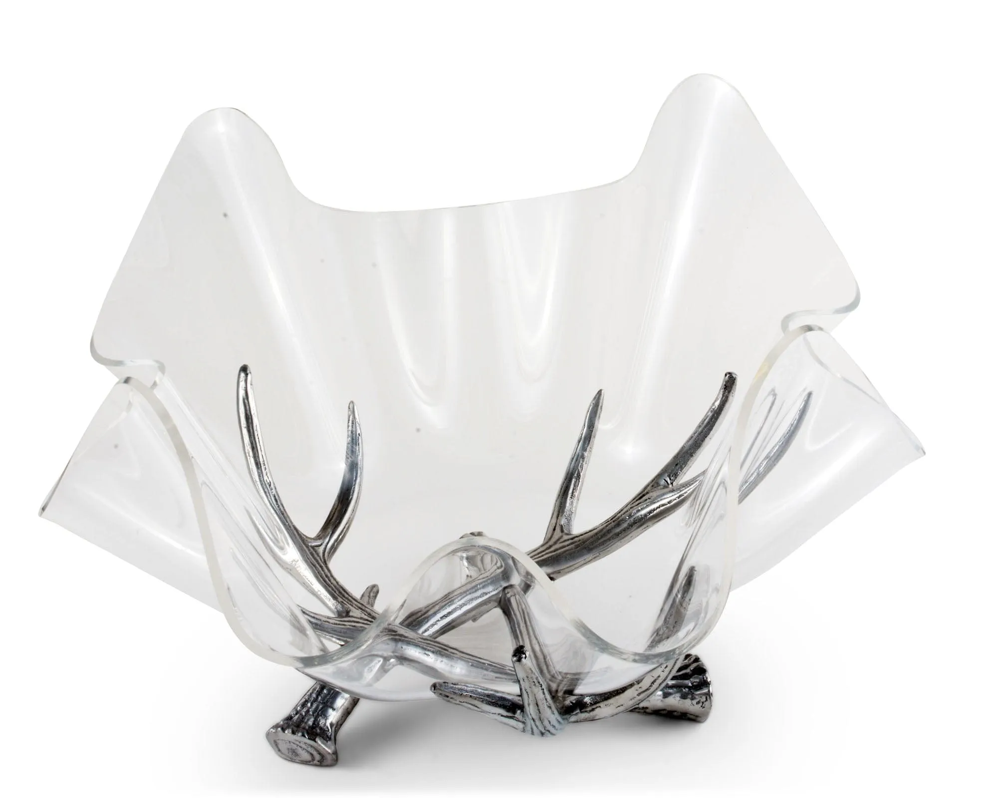 Antler Stand Acrylic Bowl 14