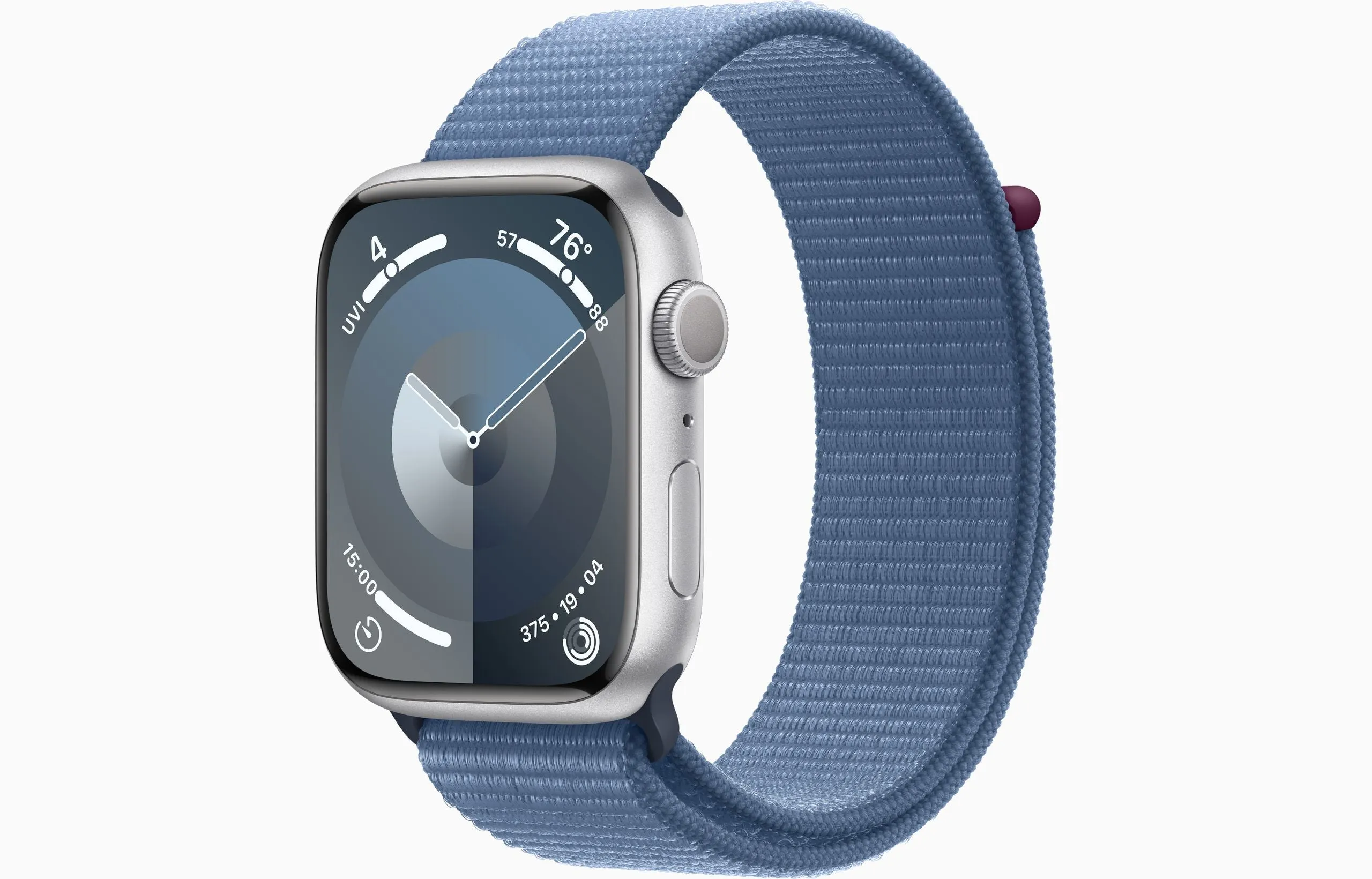 Apple Watch Series 9 Aluminum Case with Textile Sport Loop Band