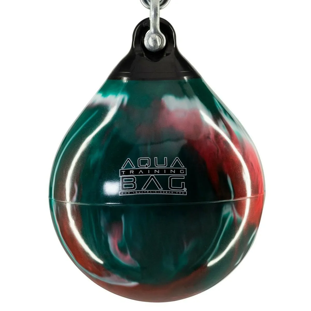 Aqua 12" 35lb Headhunter Training Bag Green/White/Red