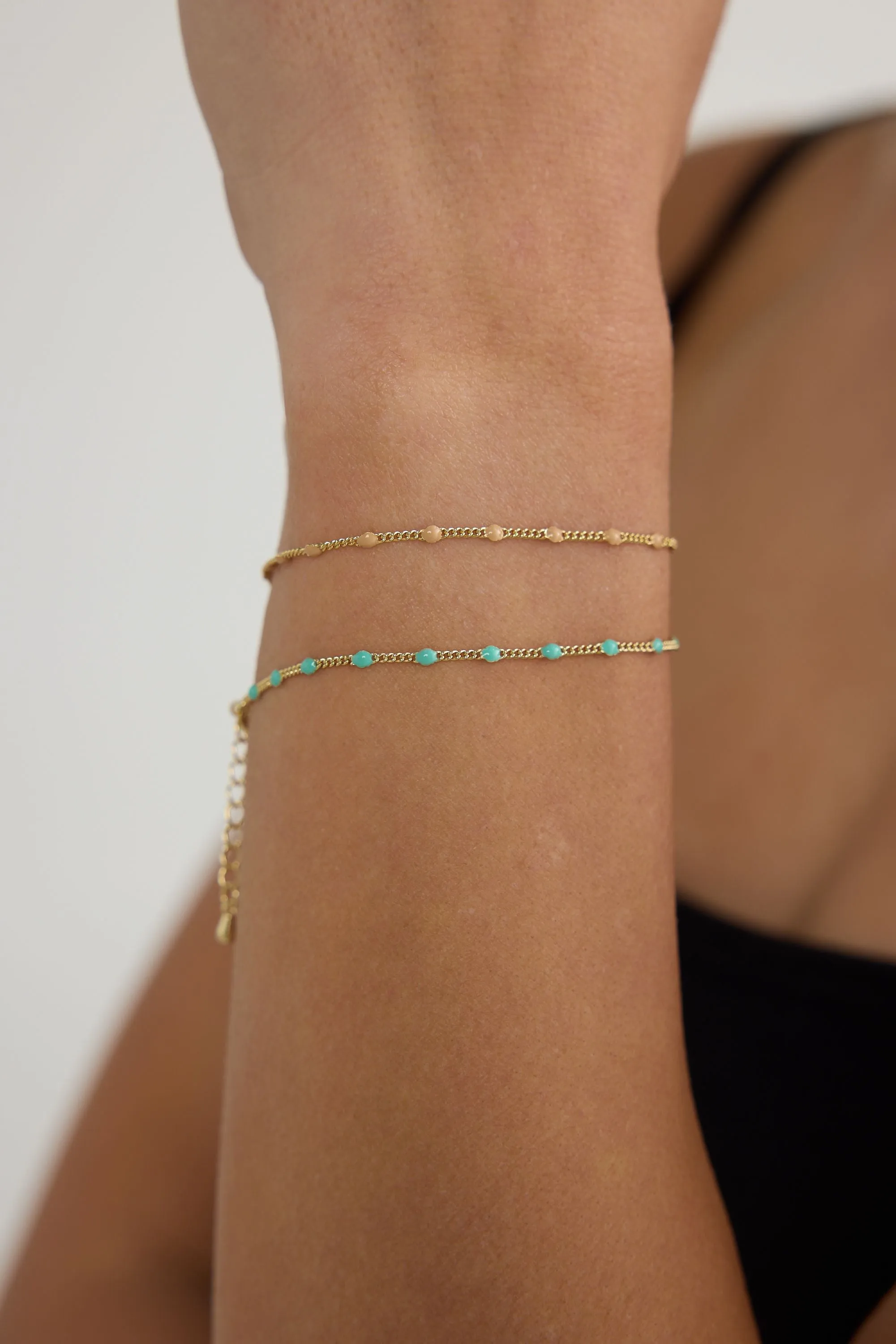 Aqua Bracelet Gold