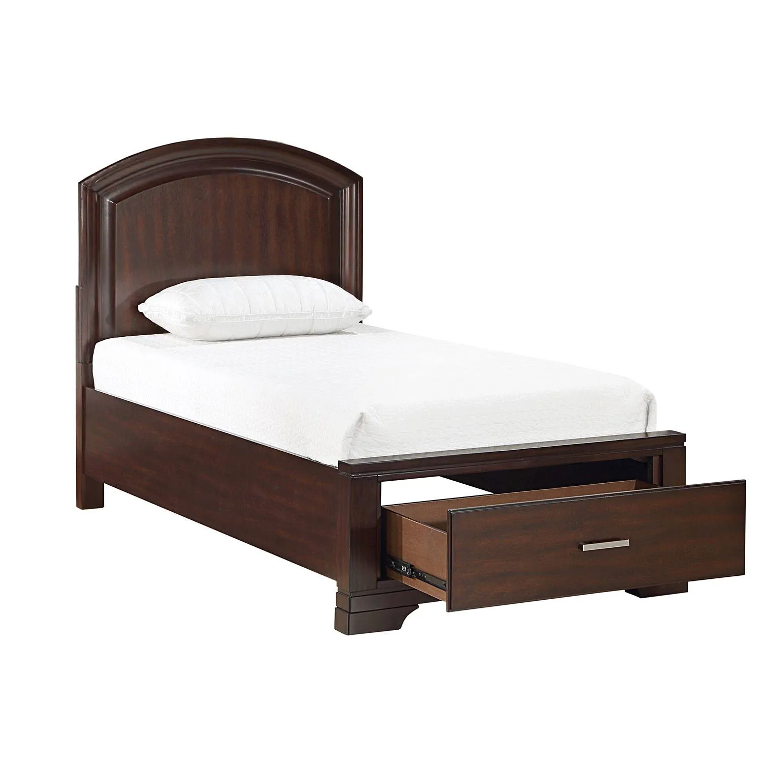 Arista 5-Piece Twin Storage Bedroom Package - Cherry