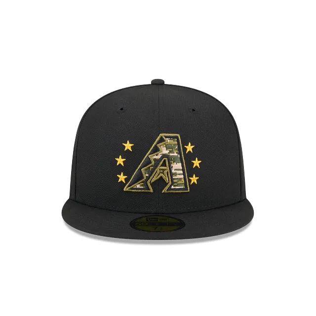 Arizona Diamondbacks MLB Armed Forces Day 2024 59FIFTY Cerrada