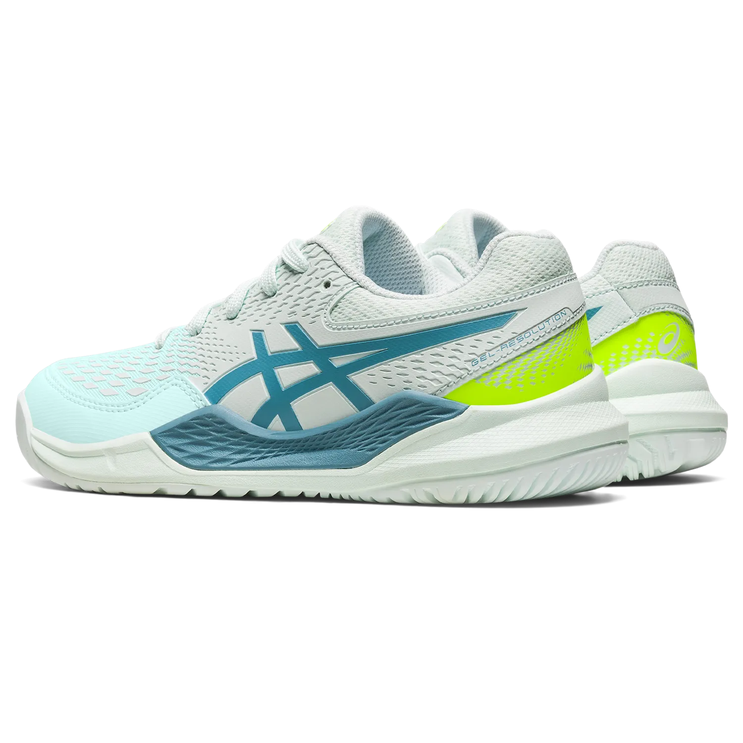 Asics Gel-Resolution 9 GS Junior Tennis Shoes (1044A067-402)