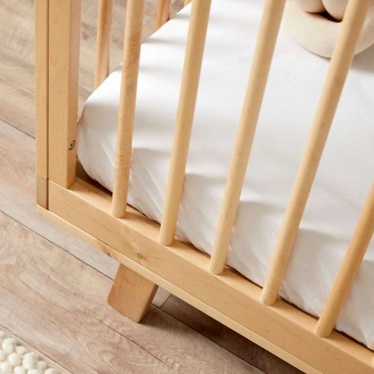 Aspen Classic Cot - Natural Birch