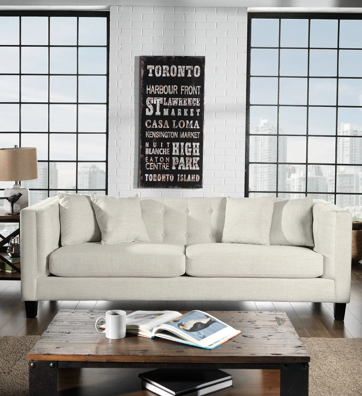 Astin Sofa - Wheat