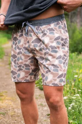 Athletic Short - Pintail Camo - Grey Liner