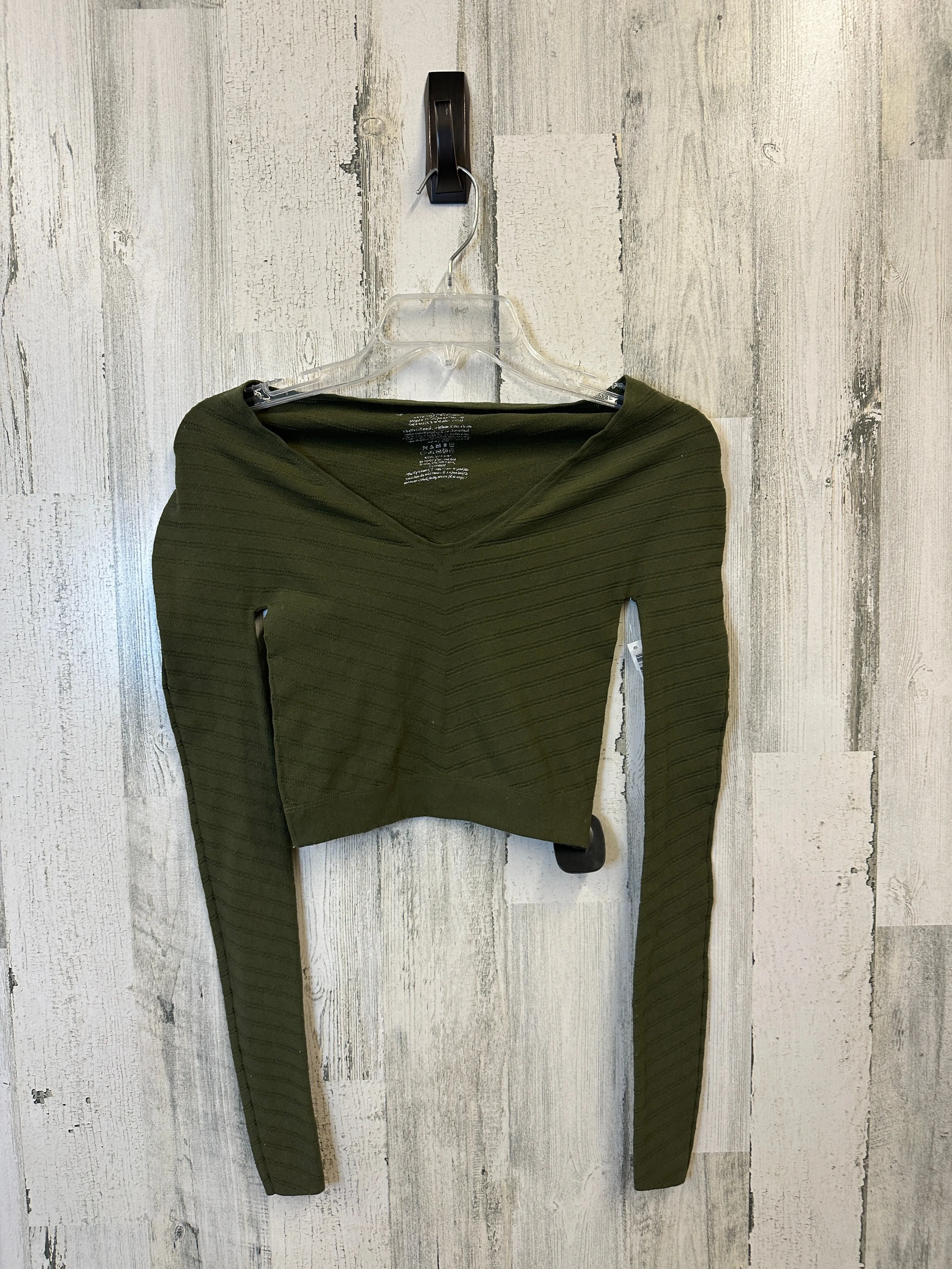 Athletic Top Long Sleeve Crewneck By Free People  Size: M