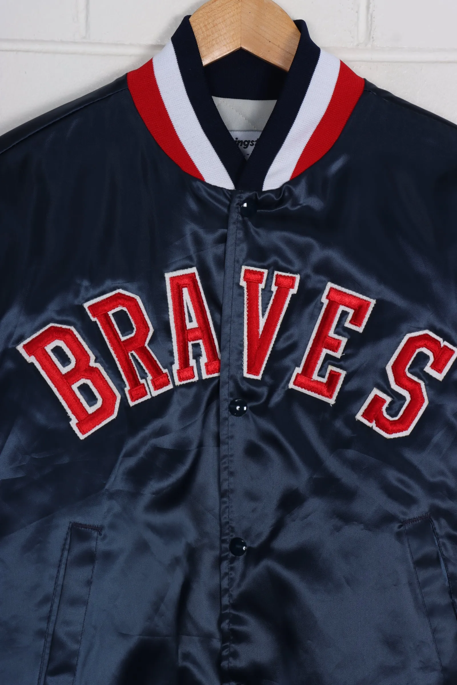 Atlanta Braves MLB Baseball  Embroidered USA Made Jacket (XL)