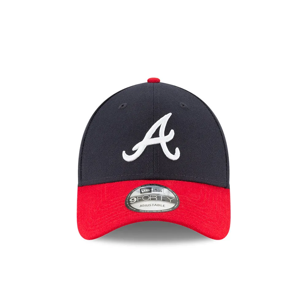 Atlanta Braves MLB League Essential 9FORTY Strapback para Niña o Niño