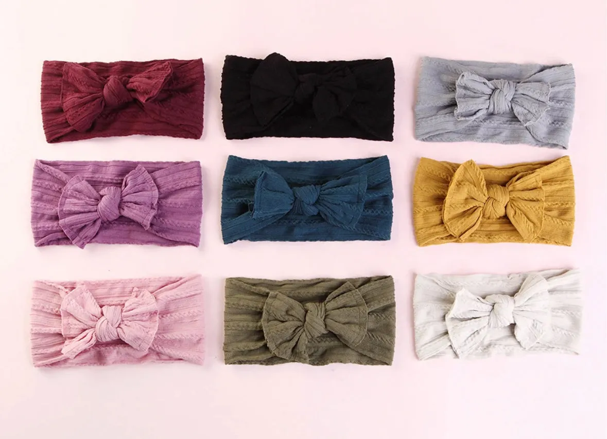 Audrey | Nylon Head-wrap - Multiple colors