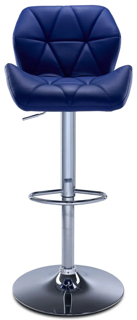 Ava Bar Height Stool - Blue