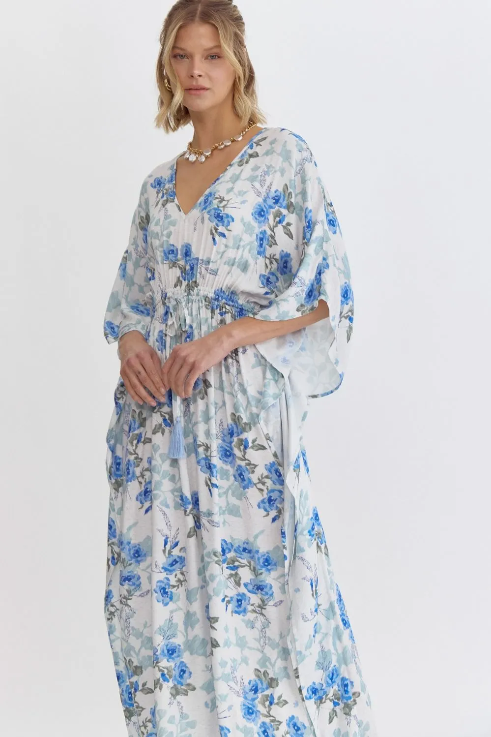 Away Tonight Floral Maxi Dress